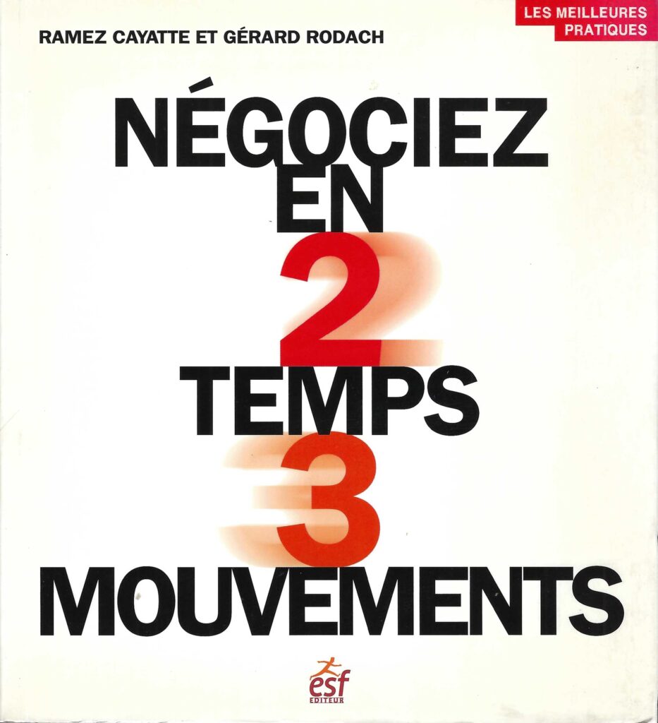 Couverture Negociez en 2 temps 3 mouvements